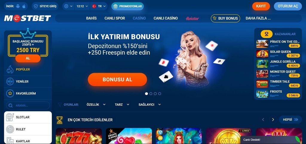 Mostbet Gambling Enterprise ilə Canlı Mərcləri qiymətləndirin